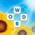 bouquet of words android application logo